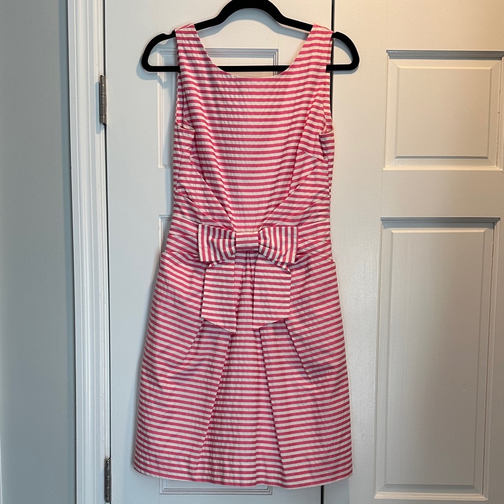 Pink Striped Kate Spade Dress (Size 2)